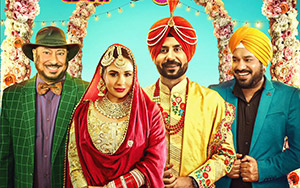 Poster of Punjabi film, Band Vaaje ft. the lead cast